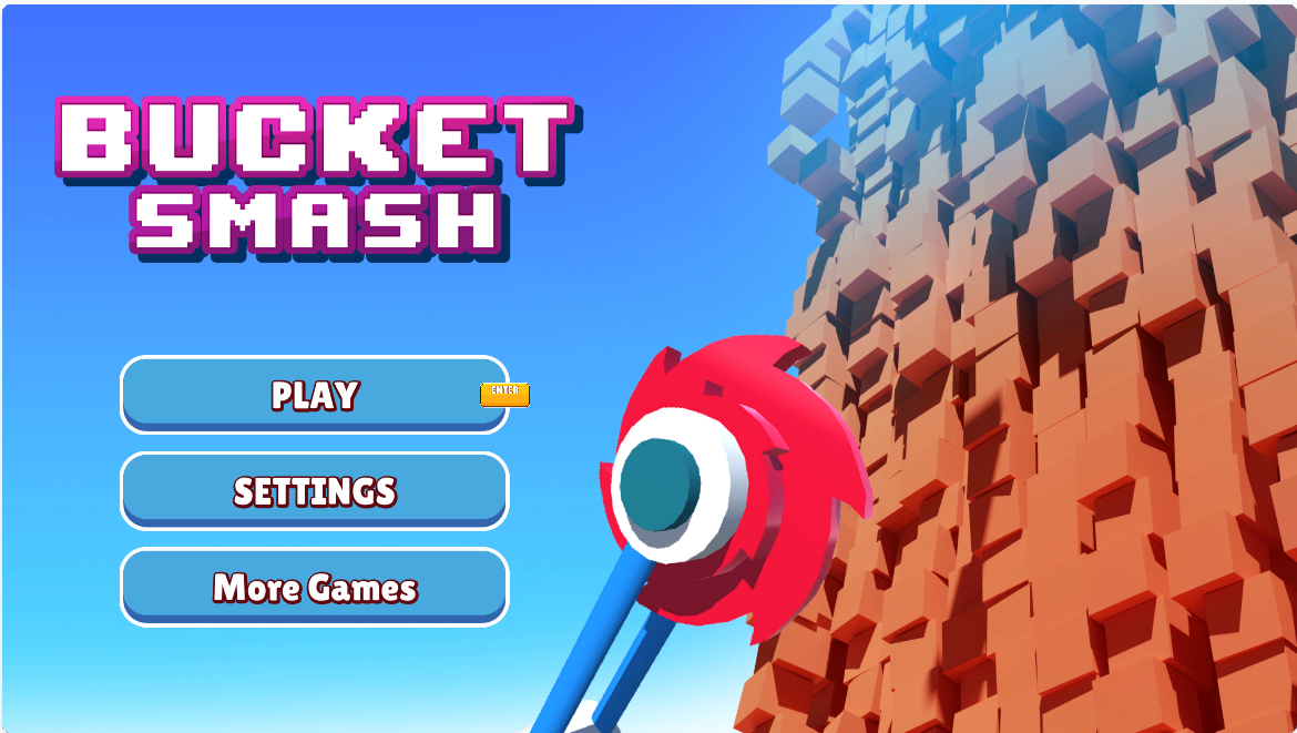 bucket smash gameplay 1
